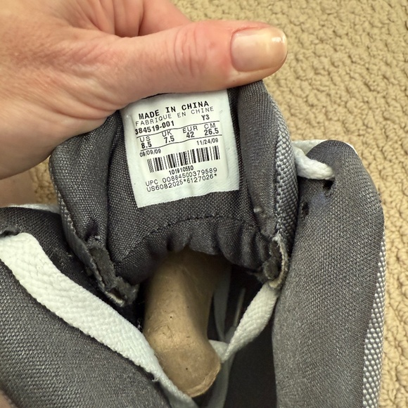 Nike Air Jordan Fight 45 Flight High Grey and Stealth White - Picture 6 of 7